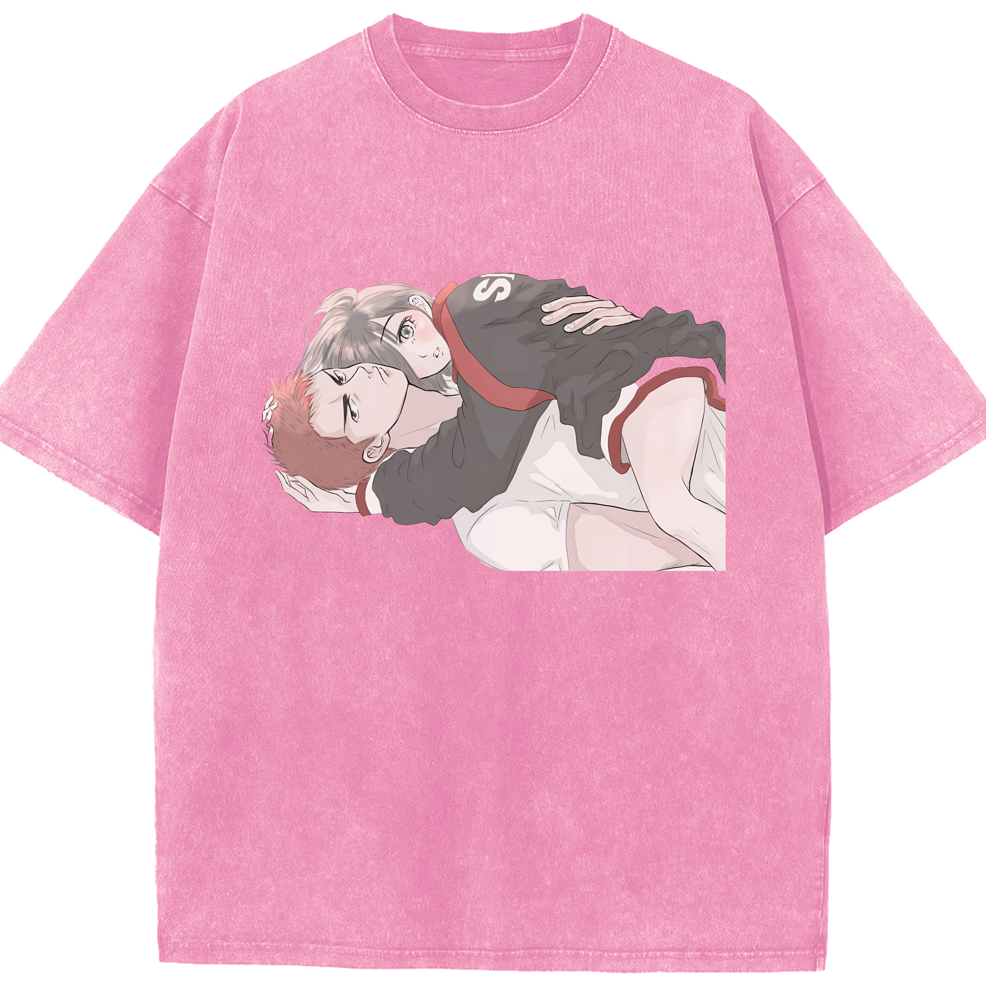 （画像用） SLAM DUNK／スラムダンク 綿100% ヴィンテージ風 半袖Tシャツ（フロントプリント）
